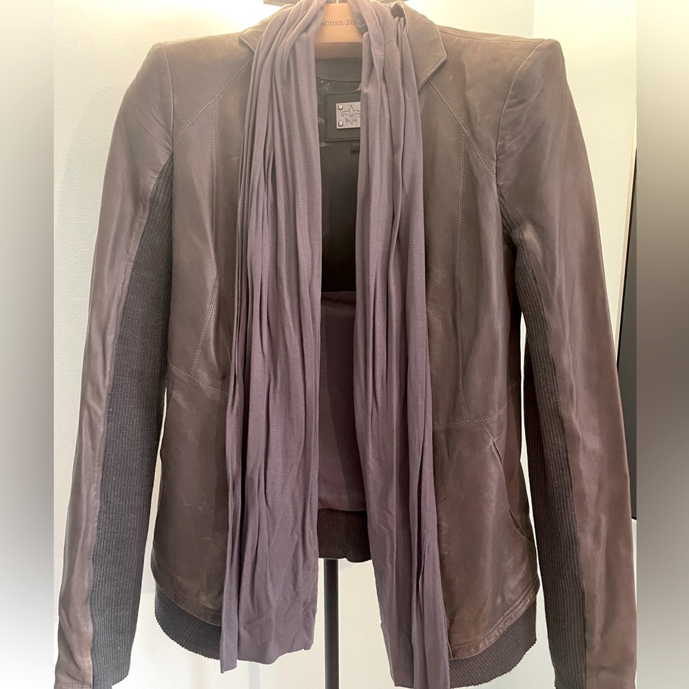 Mackage leather jacket